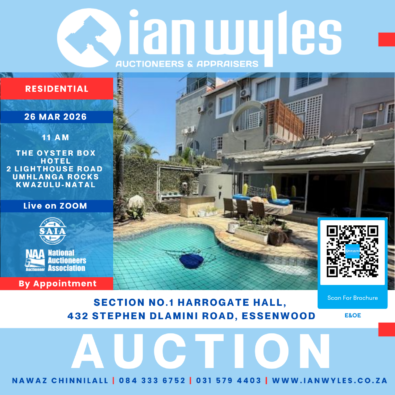 SECTION NO.1 HARROGATE HALL, 432 STEPHEN DLAMINI ROAD, ESSENWOOD, DURBAN